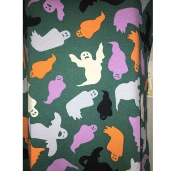 LuLaRoe Classic T Size XXS Halloween Ghosts NWT - Picture 2 of 4